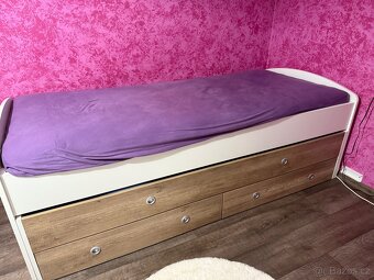 Postel s výsuvným lůžkem 90x200 - 2