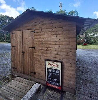 Prodejní stánek dřevěný 3x4m - 2