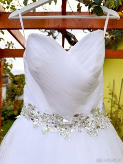 Svatební šaty vel.XS - 2