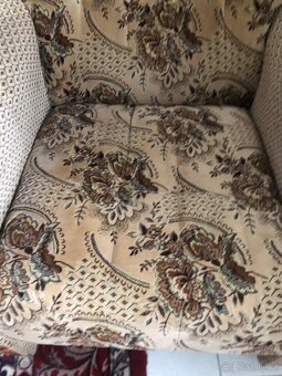 Starožitné křeslo Mušle - 2