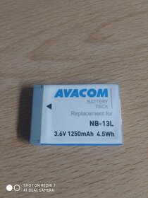 Avacom Canon NB-13L 3.6V 1250mAh 4.5Wh - 2