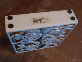 IKEA LIKSIDIG bílý kovový držák na ubrousky - 2