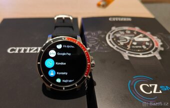 Pánské hodinky Citizen Wear OS Touchscreen Smart Watch MX0 - 2