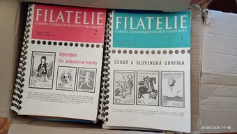 Časopisy Filatelie, česky filatelista, ČS filatelie - 2