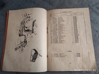 Katalog náhradních dílů Jawa 555 - 2