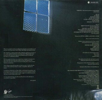 Lp Peter Gabriel - Birdy - 2