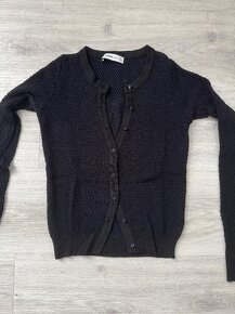 Dámský svetr ZARA, černý, vel. XS - 2