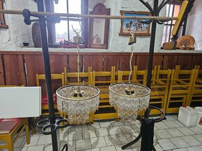 Skleněné lustry 2 ks - 2