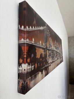 Prodám obraz 120x40 cm New York - 2