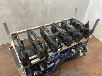 Mining Rig 6x RX 5700 XT Gigabyte - 2