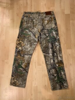 lovecké kalhoty Vintage Wrangler Pro Gear Camo džíny - 2