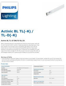 UV zářivky a elektronický předřdníky - 2
