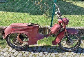 JAWA PIONÝR 555, r.v. 1962, bez TP a SPZ - 2