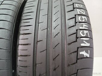 2ks letní pneu 225/45/17 Continental - 2