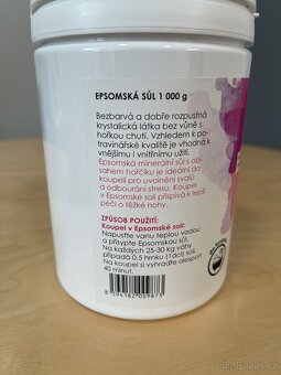Epsomská sůl 1kg - 2