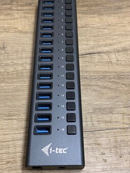 USB HUB I-tec 16 portů, USB 3.0, adaptér 90W - 2