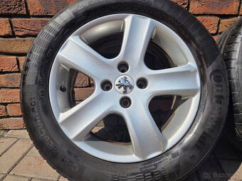 Originální Alu kola Peugeot 16" - 205/55/16(4x108) - 2
