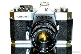 Yashica TL Electro X + Yashinon 1,7/50mm M42 po SERVISU - 2