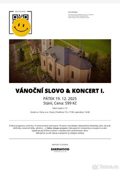 Vánoční slovo & koncert I. 19.12.2025 Chotěvice / Kostel Cho - 2