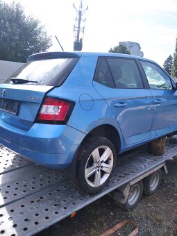 nd z škoda fabia 3 999mpi chy modrá bílá - 2