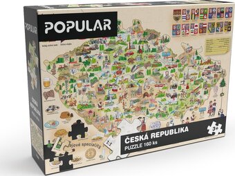 Puzzle - mapa CR - 2