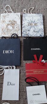 Dárková tašky značky Chanel a Dior - 2