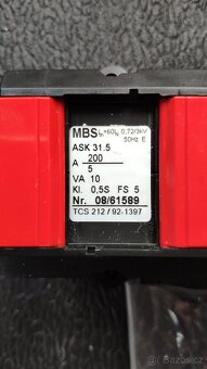 Měřící transformátory proudu - 2