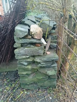 Kamenná zeď, břidlice - 2