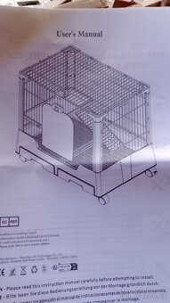 Klec pro papoušky a hlodavce. - 2