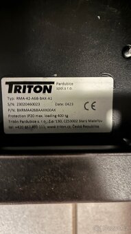 Triton 42U 19” rack 600×800 mm – jako nový - 2