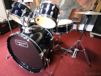 Prodám sadu bicích Mapex Tornado - Blue - 2