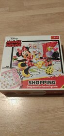 Minnie Mouse Shopping - desková hra - 2