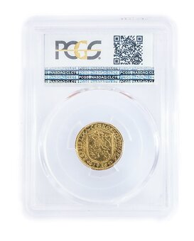 Svatováclavský dukát 1936, certifikace NGC MS 63 - 2
