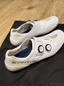 Shimano S Phyre white 45, silniční tretry - 2