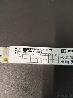 Elektronický předřadník 2 x 36 W - 2