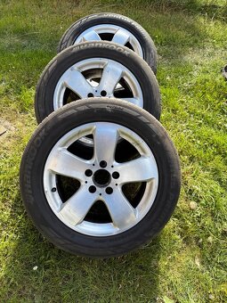Alu kola na Mercedes w211 pneu 225/55 r16 - 2