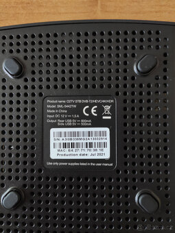 SET TOP BOX O2 TV / Oneplay s originálním balení - 2
