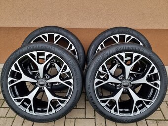 20″ 5×112 AUDI A6 / S6 4P + 255/40R20 CONTINENTAL letné NEW - 2