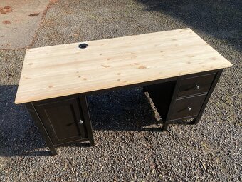 IKEA Hemnes psací stůl - černohnědý - 2 kusy k dispozici - 2