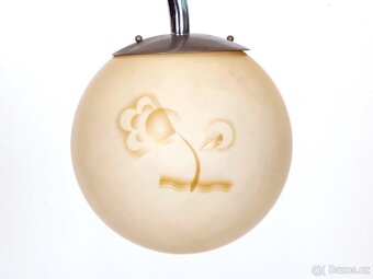 Luxusní funkcionalistická lampa, ořech - 2