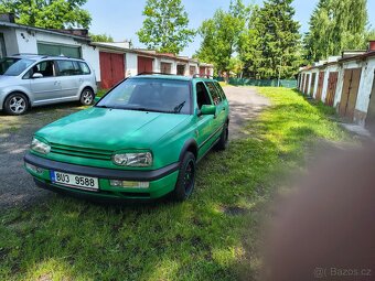Prodám VW golf 3 1.9TDI colour concept green - 2