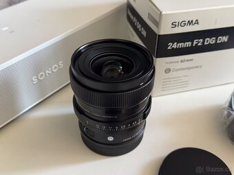 Nová: SIGMA 24 mm f/2 DG Contemporary pro L-mount černý - 2