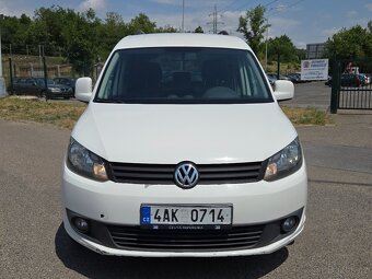 VW Caddy life rok 2014  1,6TDi  lze i na splátky VŠEM - 2