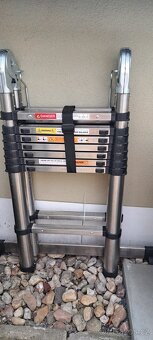 Skladaci nový AL žebřík 5m nebo 2x2,5m - 2
