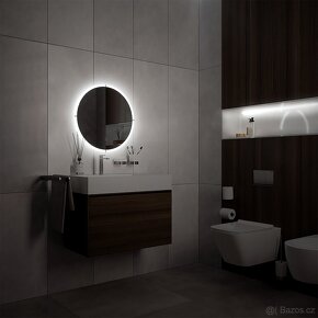 Kulaté LED zrcadlo pr. 600 s dotykovým senzorem - 2