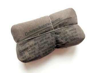 Originál německý Wehrmacht obvaz uniforma 1943 Brüx Most WH - 2