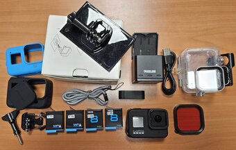 GoPro HERO 8 Black s příslušenstvím (+4 baterie) - REZERVACE - 2