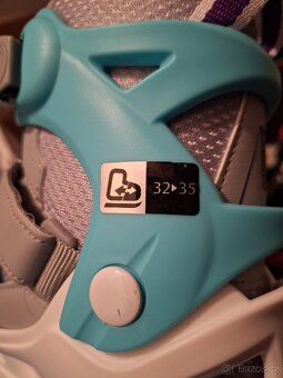 Rostoucí brusle Oxelo 32-35 - 2