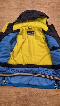 Alpine pro lyzarska bunda 128/134 - 2