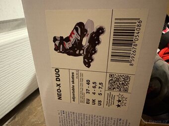 Dětské rostoucí brusle kombi In-line/ lední - 2